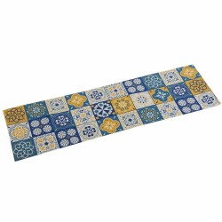 Chemin de Table Versa Mosaïque Jaune Polyester (44,5 x 0,5 x 154 cm)