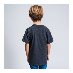 Kurzarm-T-Shirt für Kinder The Mandalorian Schwarz