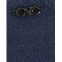 Costume National Schicker blauer Minirock mit seitlichem Reißverschluss