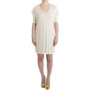 Costume National Hemdkleid mit asymmetrischem Saum und Knopfleiste