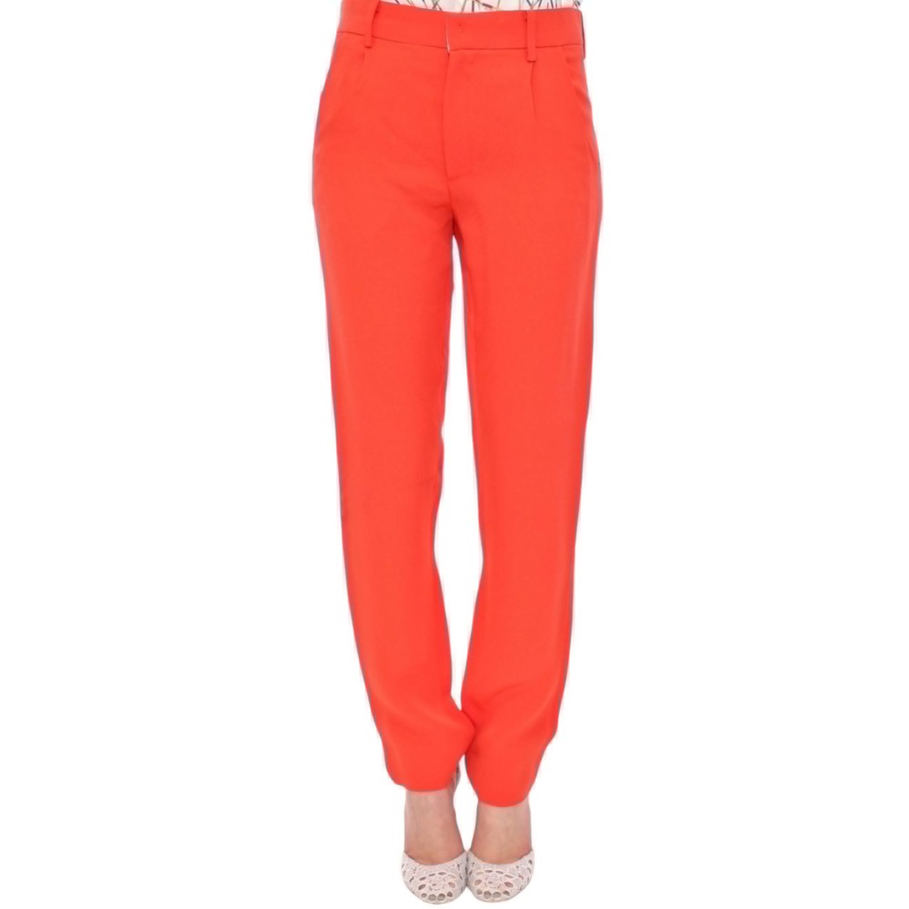 CO|TE Schicke orangefarbene Boyfriend-Hose - Italian Crafted