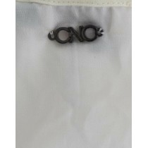 Costume National Hemdkleid mit asymmetrischem Saum und Knopfleiste
