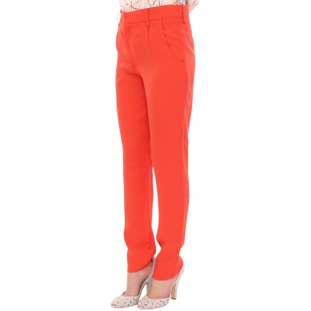CO|TE Schicke orangefarbene Boyfriend-Hose - Italian Crafted