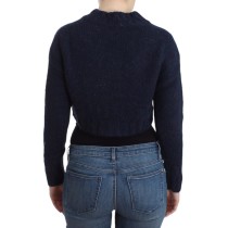 Dolce & Gabbana Elegante ärmellose Seidenbluse mit Kristall-Verzierung