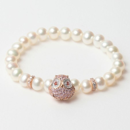 Bracelet Femme Lancaster JLA-BR-OWL-2-WH 16 mm