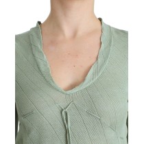 Ermanno Scervino Schickes grünes Stricktop - Ätherische Eleganz