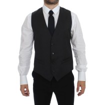 Costume National Schicker Minirock aus Wollmischung in Grau