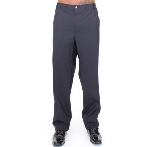 Dolce & Gabbana Elegante plissierte Hose aus schwarzer Wolle