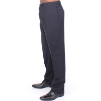 Dolce & Gabbana Elegante plissierte Hose aus schwarzer Wolle
