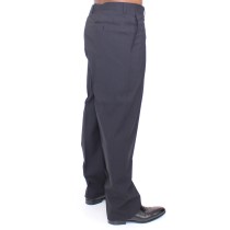 Dolce & Gabbana Elegante plissierte Hose aus schwarzer Wolle