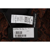 Dolce & Gabbana Eleganter Bubble Rock aus Brokat