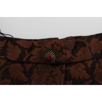 Dolce & Gabbana Eleganter Bubble Rock aus Brokat
