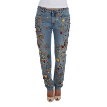 Ermanno Scervino Schicke Skinny Jeans in Taupe für den gehobenen Stil