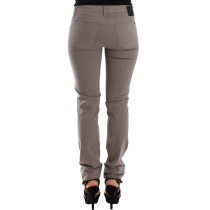 Ermanno Scervino Schicke Skinny Jeans in Taupe für den gehobenen Stil