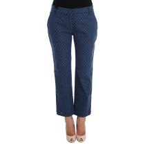 Dolce & Gabbana Gepunktete Capri-Stretch-Jeans