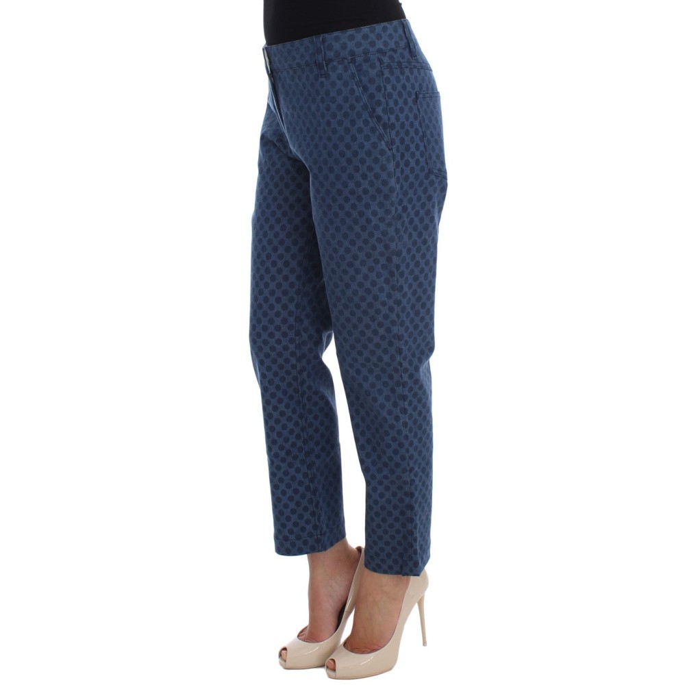 Dolce & Gabbana Gepunktete Capri-Stretch-Jeans