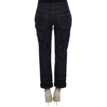 Dolce & Gabbana Gepunktete Capri-Stretch-Jeans