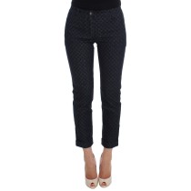 Dolce & Gabbana Schicke gepunktete Caprihose