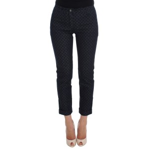Dolce & Gabbana Schicke gepunktete Caprihose