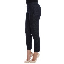 Dolce & Gabbana Schicke gepunktete Caprihose