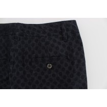 Dolce & Gabbana Schicke gepunktete Caprihose