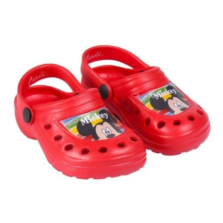 Strandclogs Mickey Mouse Rot