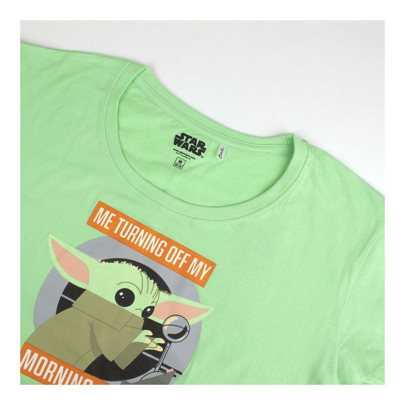 Pyjama D'Été The Mandalorian Vert Vert clair Femme