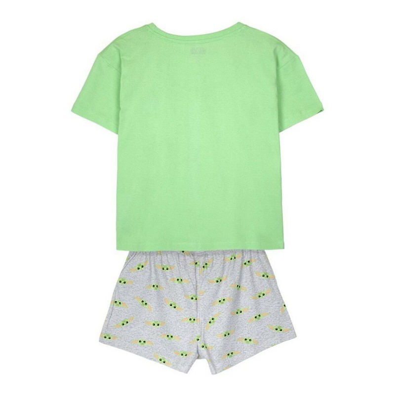 Pyjama D'Été The Mandalorian Vert Vert clair Femme