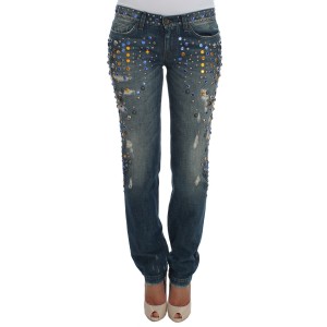 Dolce & Gabbana Verzauberte Sizilien Jeans mit Kristallverzierung