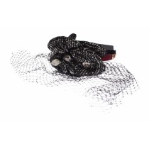 Dolce & Gabbana Rosa Seidenstirnband mit Kristallbesatz