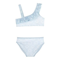 Bikini Bottoms For Girls Frozen Blue Light Blue