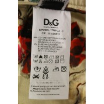 Dolce & Gabbana Elegante Beige Regular Fit Baumwollhose
