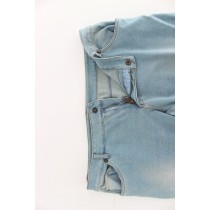 Ermanno Scervino Elegante hellblaue Capri-Jeans