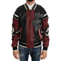 Dolce & Gabbana Exquisite Bomberjacke aus Schafsleder