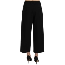 Dolce & Gabbana Elegantes Schwarzes Maxi-Etuikleid