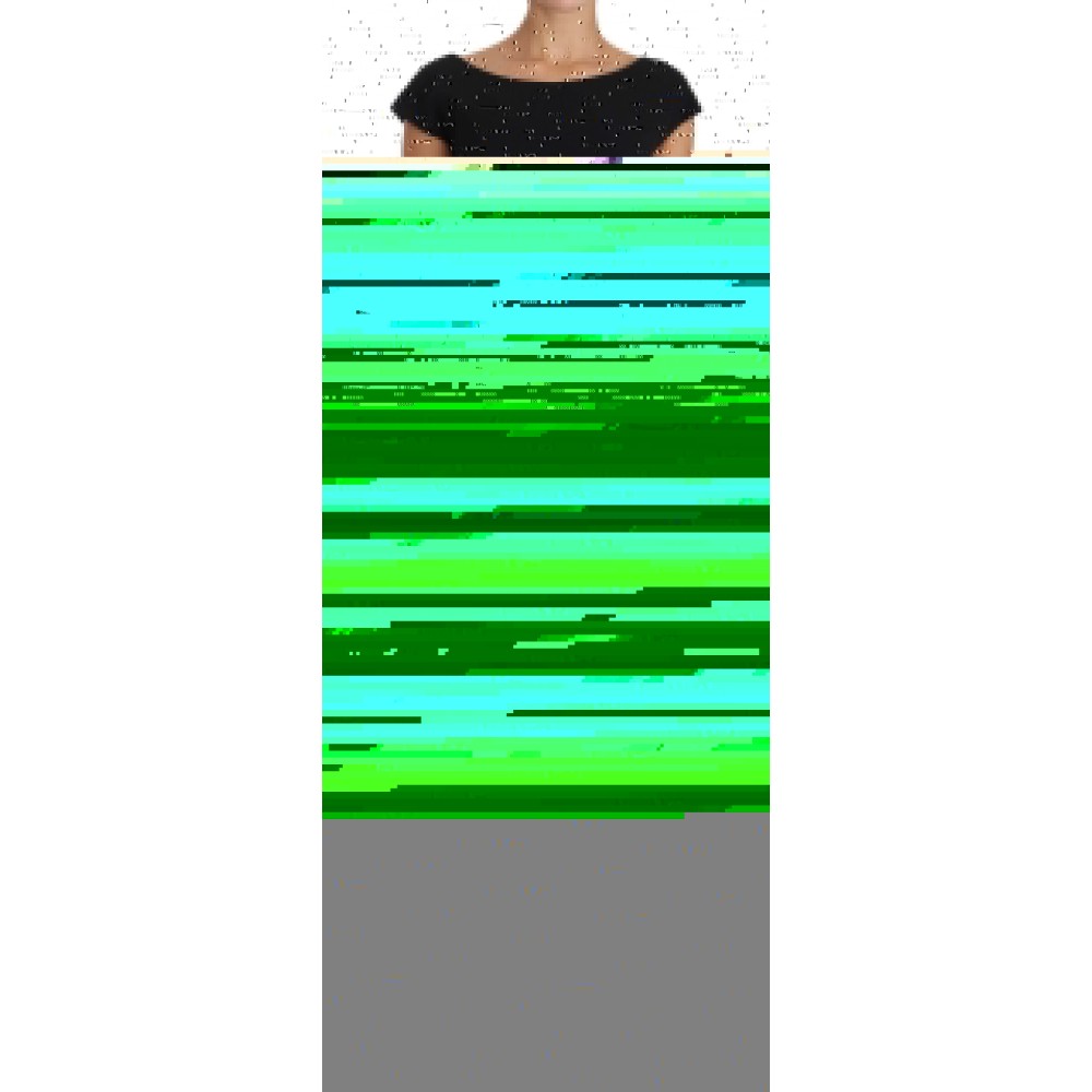 Dolce & Gabbana Elegantes Schwarzes Maxi-Etuikleid