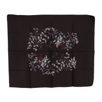 Dolce & Gabbana Eleganter Seidenschal in luxuriösem Braun