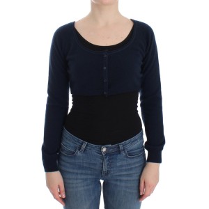 Ermanno Scervino Schicker Pullover aus einer Kaschmirmischung in Blau