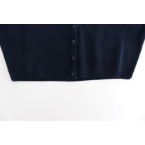Ermanno Scervino Schicker Pullover aus einer Kaschmirmischung in Blau