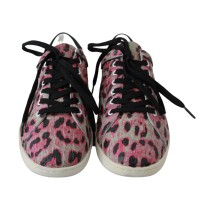 Dolce & Gabbana Multicolor Krokodilleder Sneakers