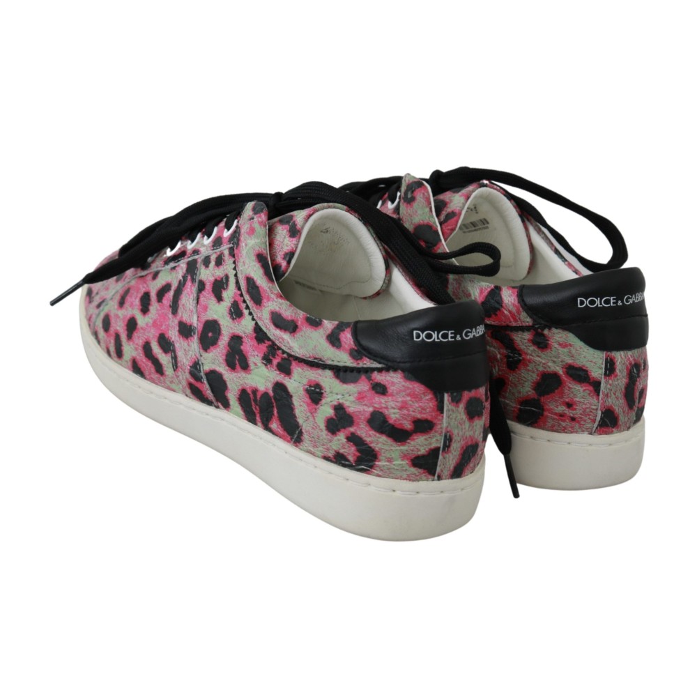 Dolce & Gabbana Multicolor Krokodilleder Sneakers