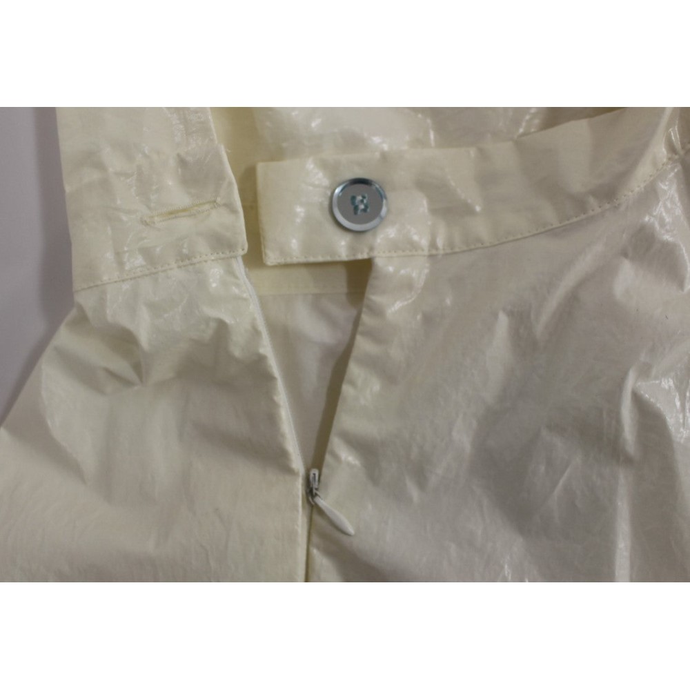 Licia Florio Elegantes Weißes Tee-Halstuchkleid