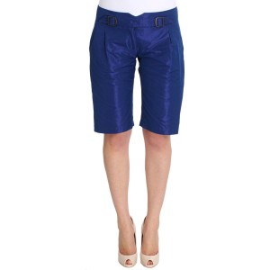 Ermanno Scervino Schicke blaue Shorts mit mittlerer Taille