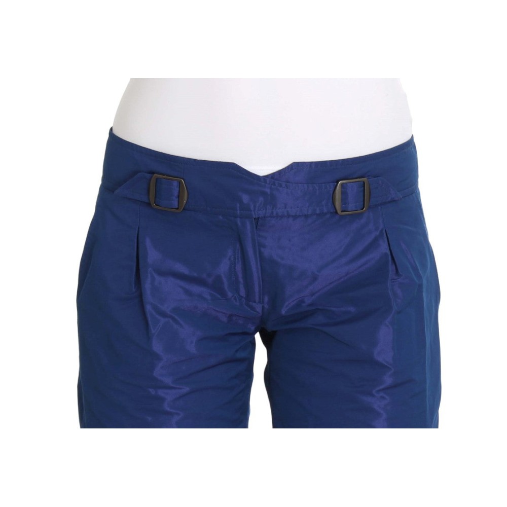 Ermanno Scervino Schicke blaue Shorts mit mittlerer Taille