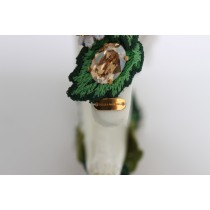 Dolce & Gabbana Elegante gestreifte, gerade geschnittene Kleiderhosen