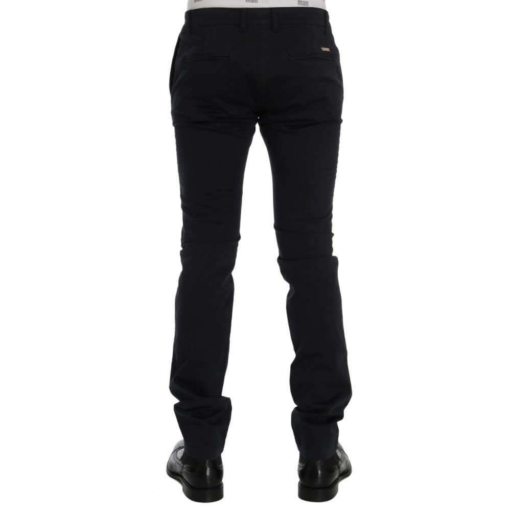 GF Ferre Schicke Slim-Fit Blaue Baumwoll-Stretch-Hose
