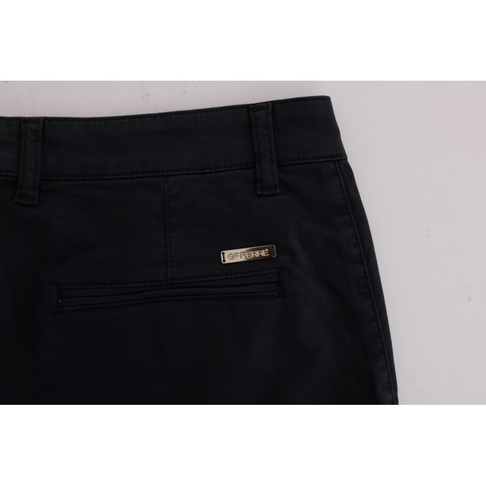 GF Ferre Schicke Slim-Fit Blaue Baumwoll-Stretch-Hose