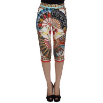 GF Ferre Glatte blaue Baumwoll-Stretch-Hose für Männer