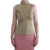 Dolce & Gabbana Elegante gestreifte Baumwoll-Leinen-Shorts