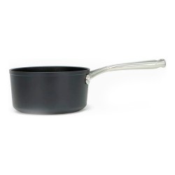 Casserole avec couvercle Amercook Noir Terre cuite Acier inoxydable Aluminium Four (Ø 18 cm)